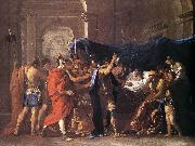 Nicolas Poussin Death of Germanicus 1627 Oil on canvas oil